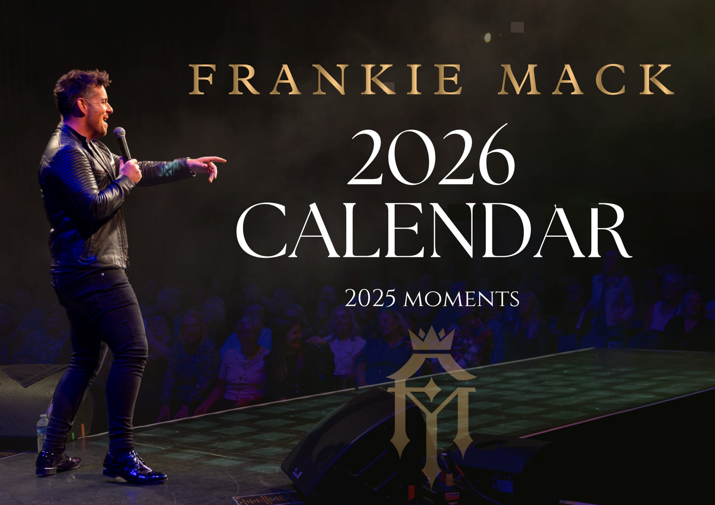 A3 Official Frankie Mack 2026 Calendar – Unsigned or Signed ( +£5 OPTIONAL EXTRA )