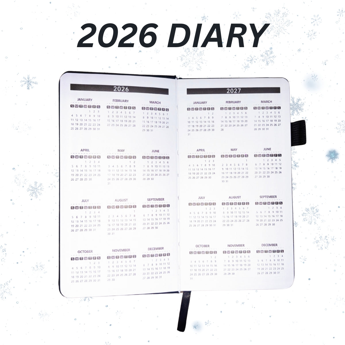 Frankie Mack 2026 Luxury Diary (Gold Marble Edition)