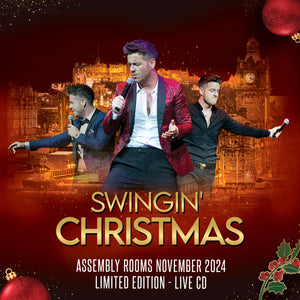 Swingin’ Christmas Show LIVE CD – Unsigned OR Signed ( +£3 OPTIONAL EXTRA )