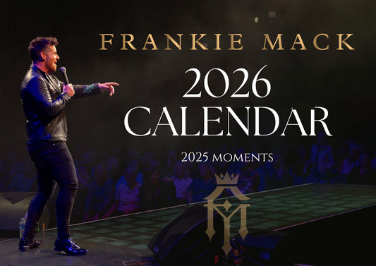 A3 Official Frankie Mack 2026 Calendar – Unsigned or Signed ( +£5 OPTIONAL EXTRA )