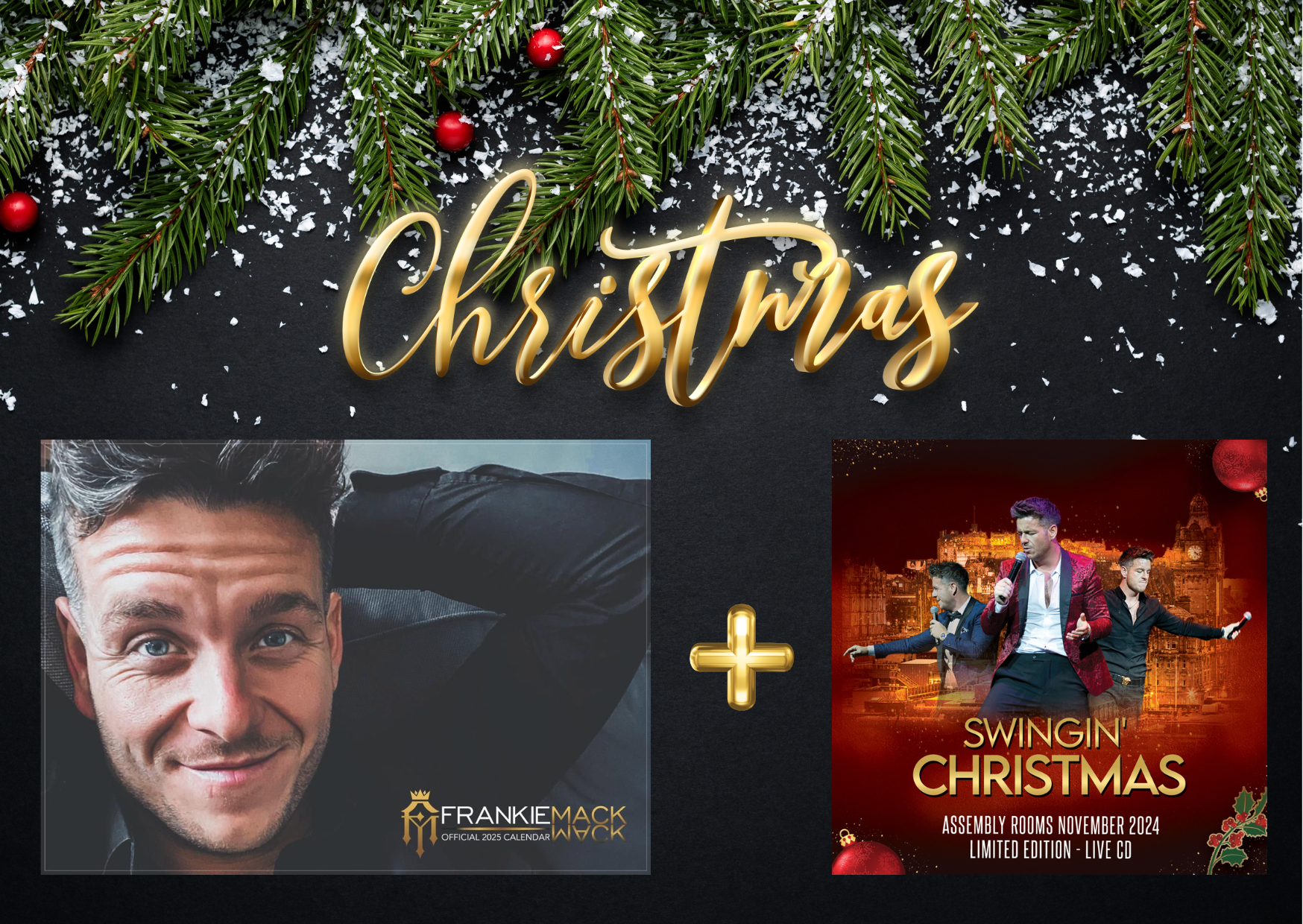 Swingin’ Christmas CD & Calendar Bundle – Unsigned or Signed (+£5)