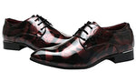 Load image into Gallery viewer, Stylish Mens Fashion Floral Dress Shoe Patent Leather - FrankieMackOfficial
